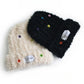 Haila - Colorful Button Knitted Earflap Beanie