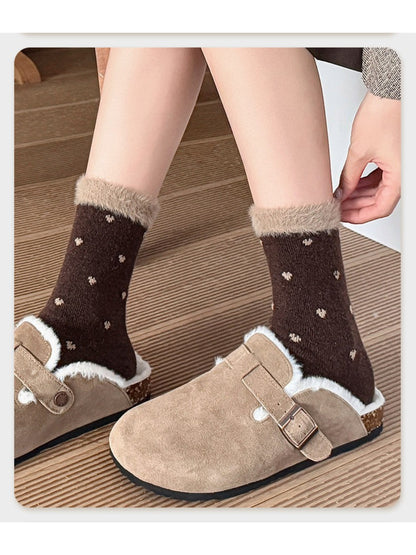 Rufia - Mini Heart Dot Crew Socks