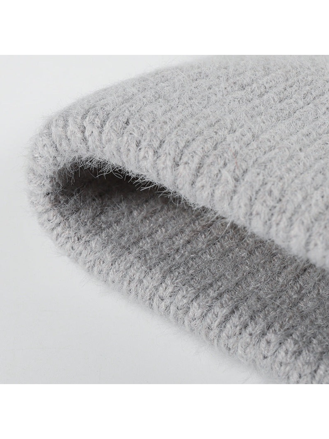Haila - Peaked Crown Cuffed Knit Beanie