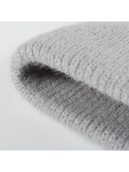 Haila - Peaked Crown Cuffed Knit Beanie