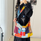 Cosbai - Patchwork Crossbody Bag - Large & Unique