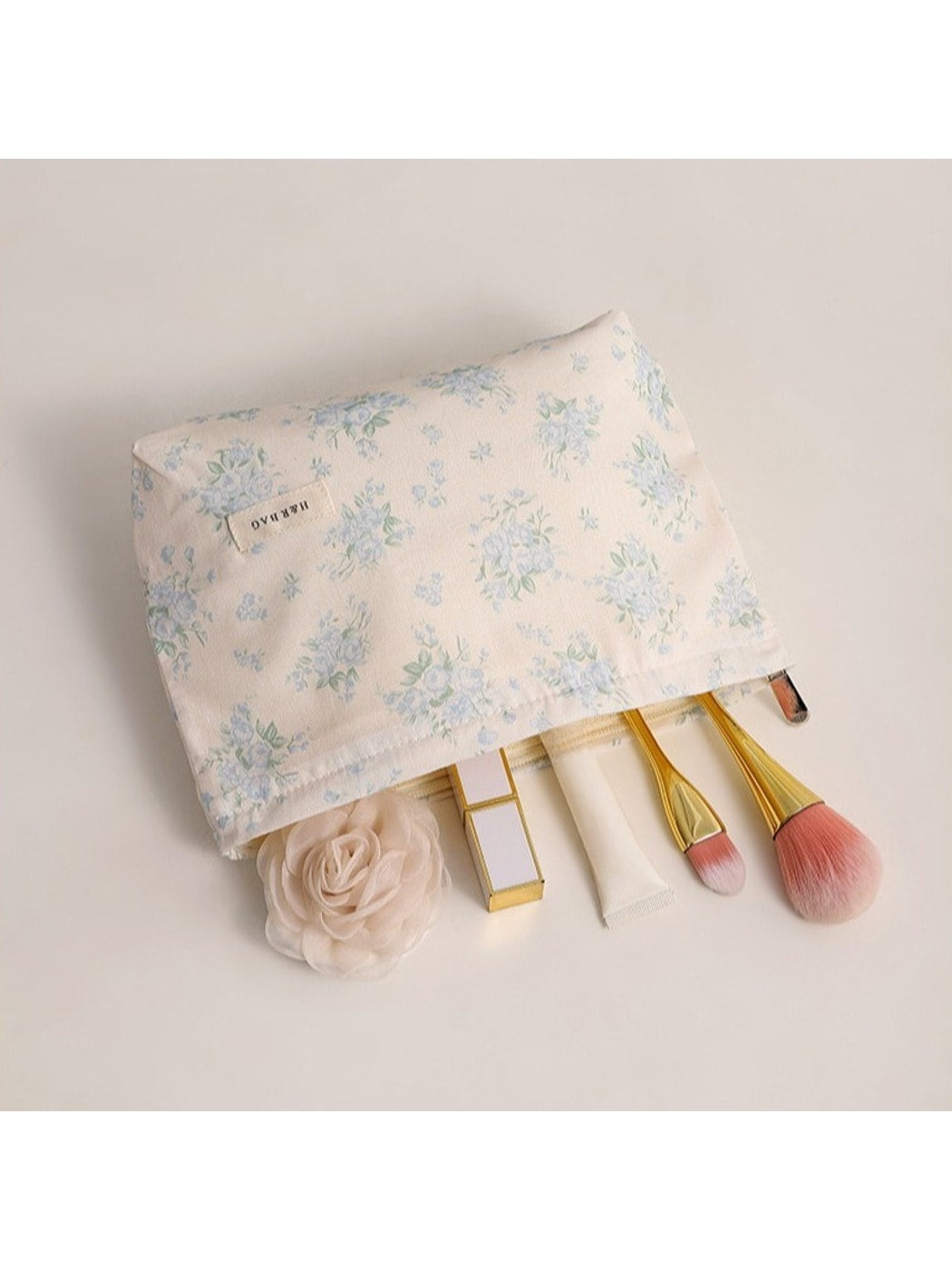 Cosbai - Floral Daily Makeup Storage Bag