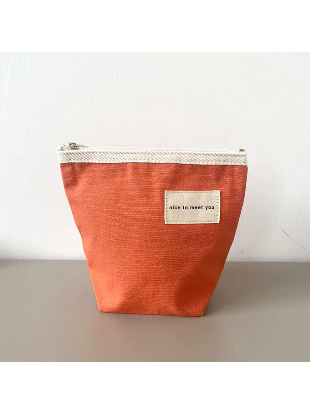 Cosbai - Minimalist Small Canvas Cardholder Pouch & Coin Purse