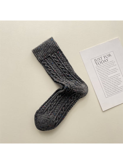 Rufia - Cozy Cable Knit Crew Socks product image 4
