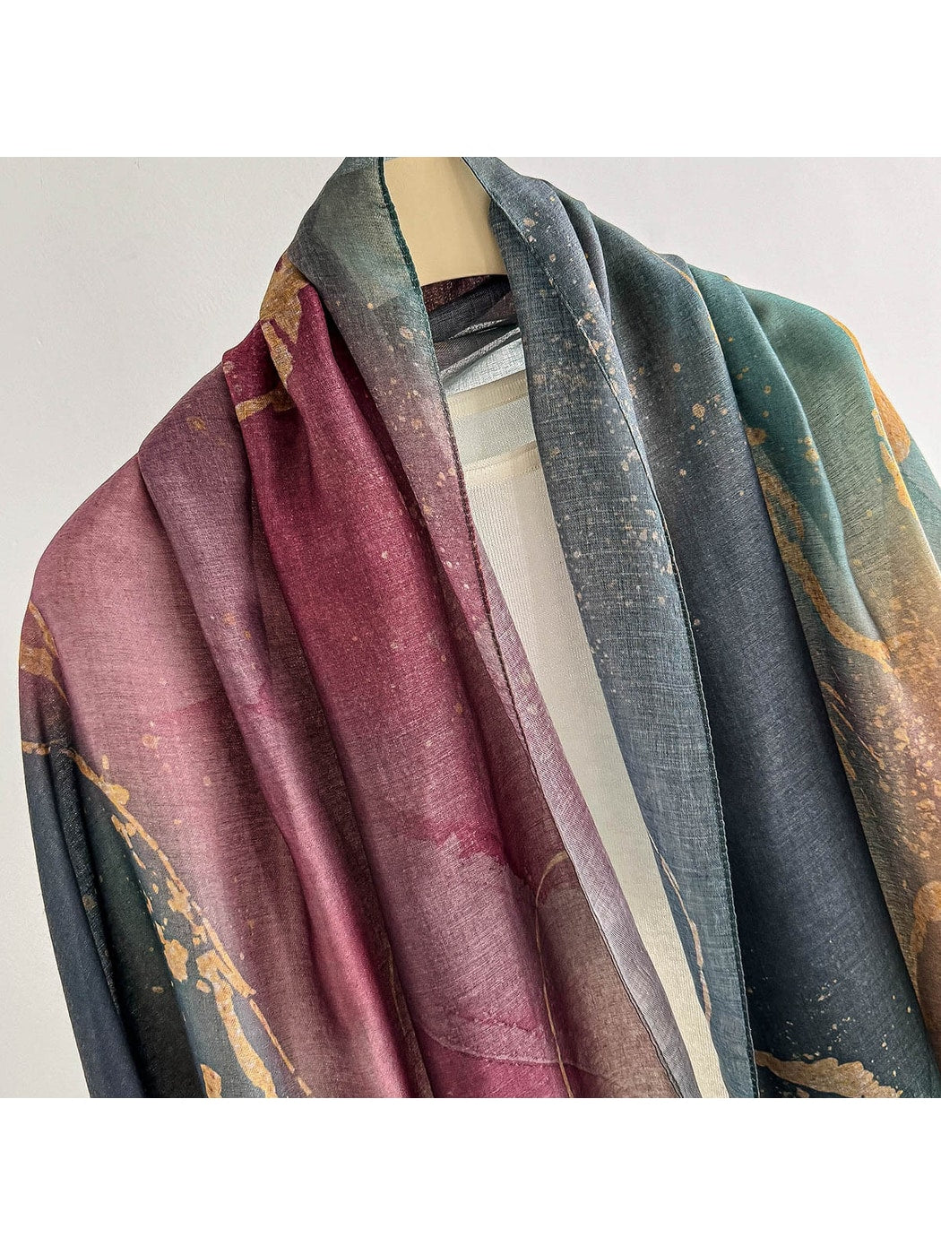 Scarvii - Modern Geometric Printed Summer Wrap Scarf