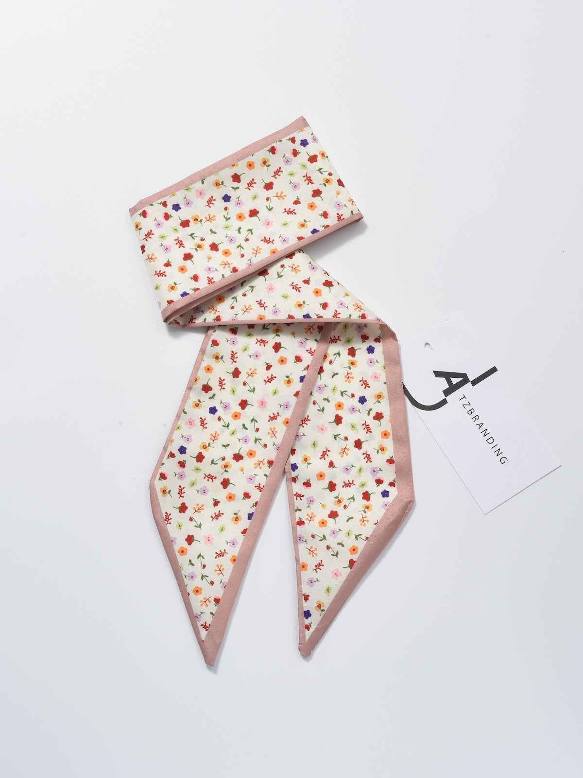 Scarvii Modern Pattern Mix Skinny Scarf