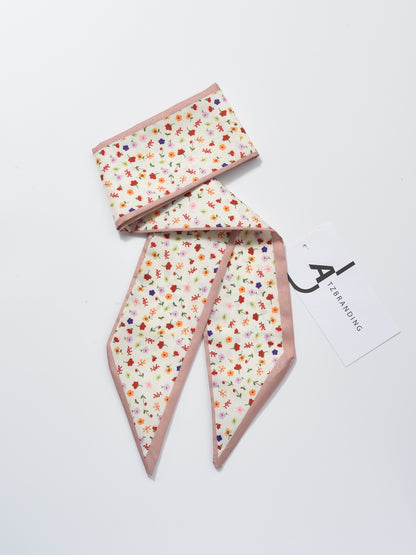 Scarvii Modern Pattern Mix Skinny Scarf