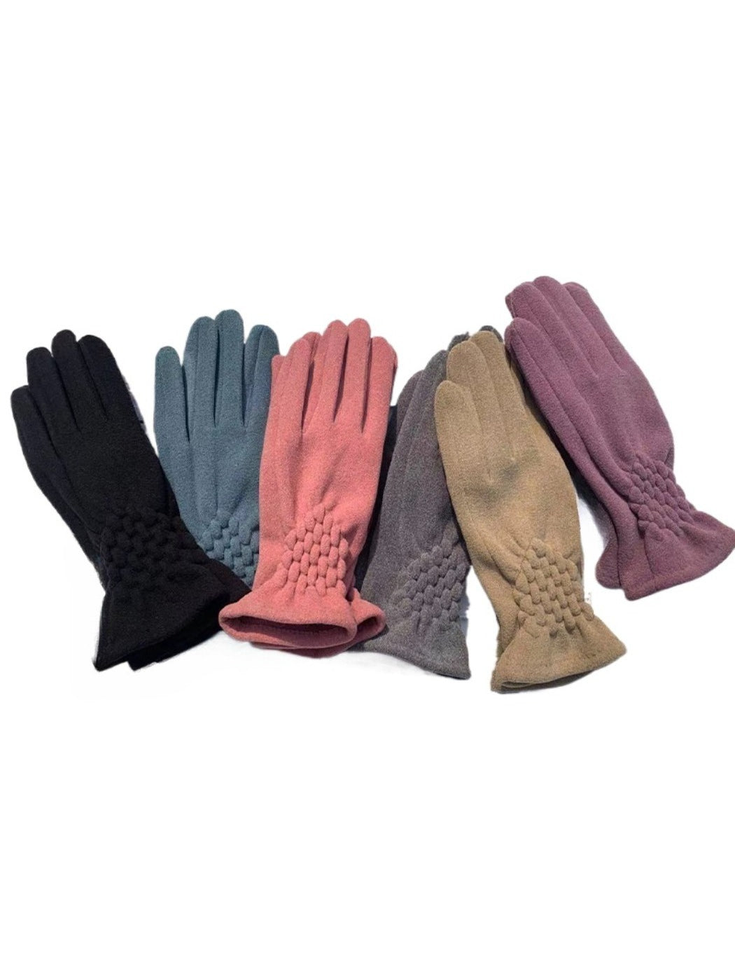 Gloving - Solid-Color Women's Warm Gloves