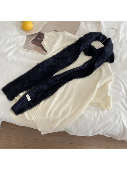 Scarvii - Fuzzy Soft Knit Scarf