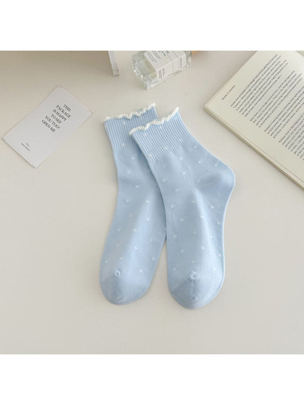 Rufia - Polka Dot Lettuce Crew Socks product image 6