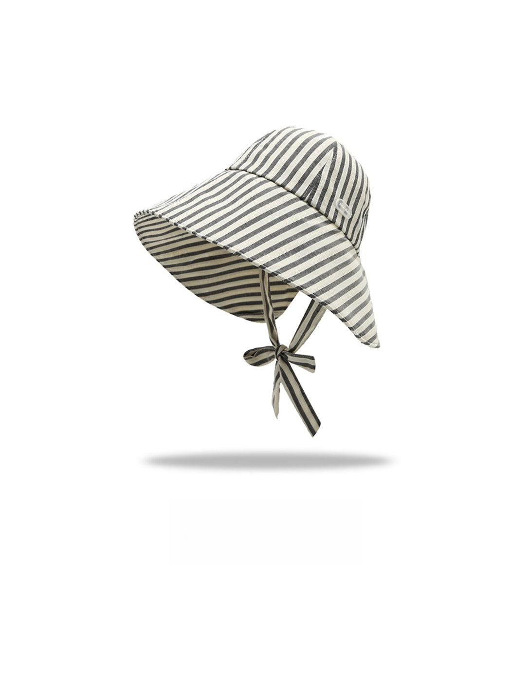 Haila - Striped Wide Brim Bucket Hat