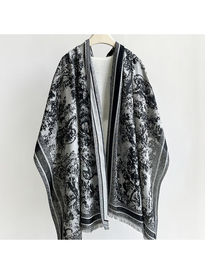 Scarvii - Landscape Print Summer Wrap Scarf