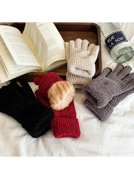 Gloving - Plush-Lined Gloves with Touchscreen