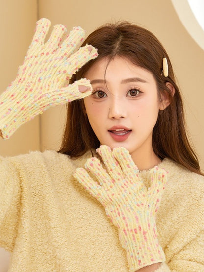 Gloving – Speckled Knit Winter Gloves