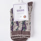 Rufia - Vintage Floral Relief Crew Socks