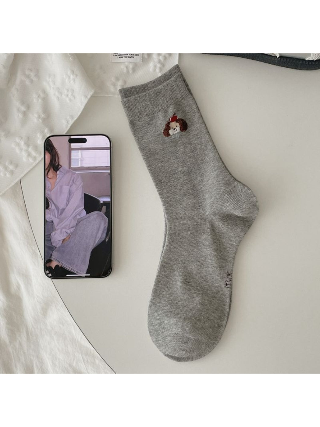 Rufia - Little Puppy Crew Socks product image 4