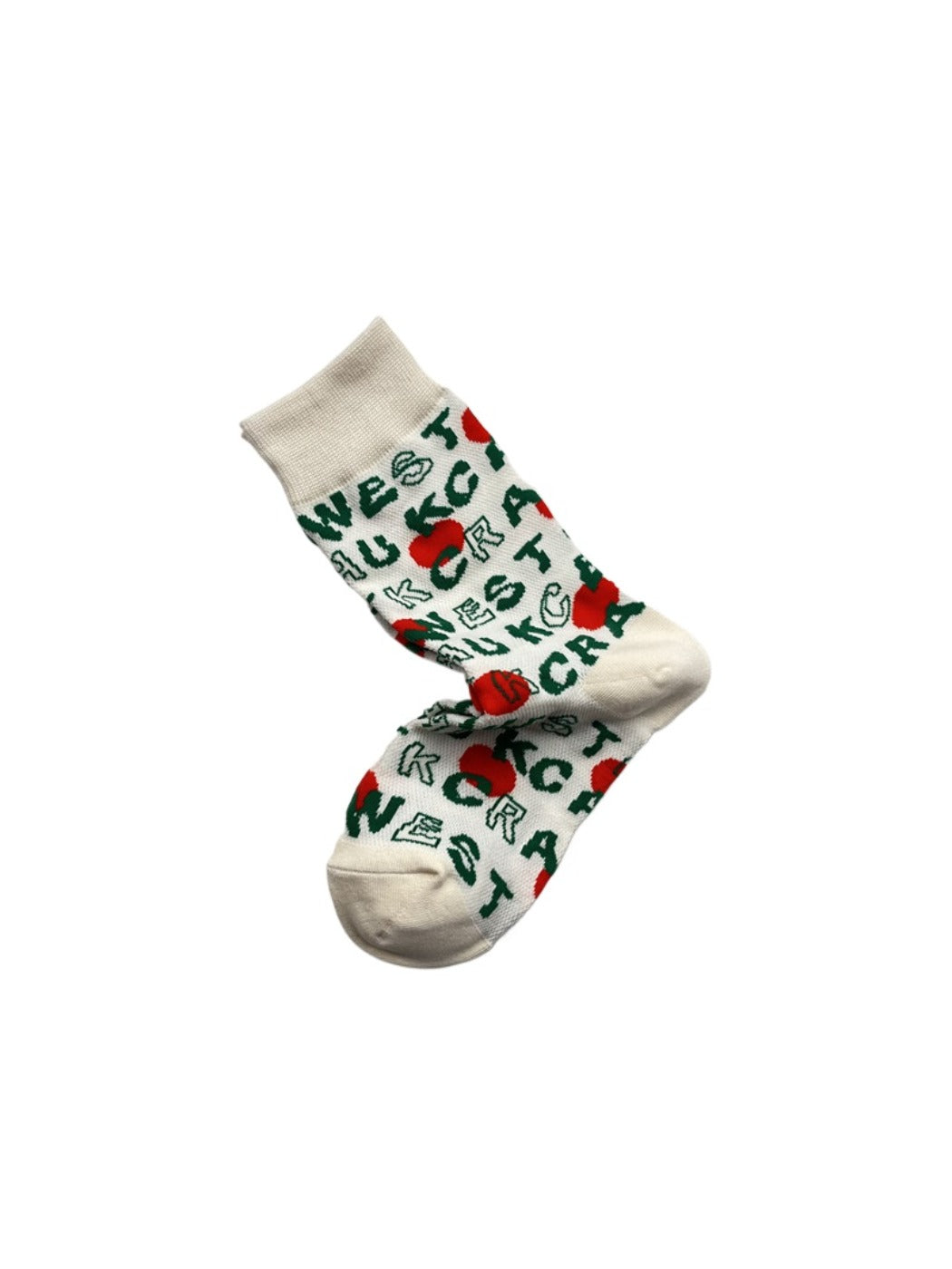 Rufia – Irregular Pattern Crew Socks