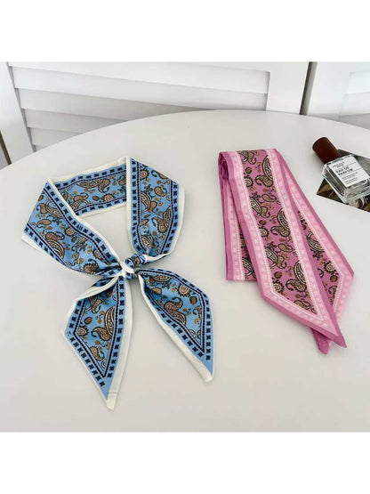 Scarvii Classic Paisley Skinny Scarf