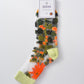 Rufia - Delicate Floral Summer Socks