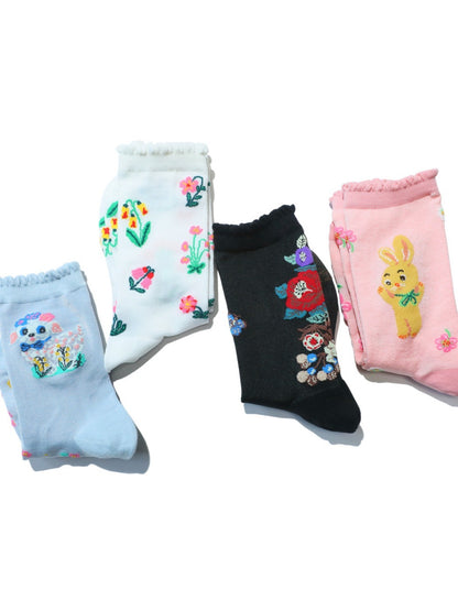 Rufia - Fresh Style Cute Mid-calf Socks – Sweet & Simple