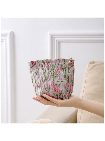 Cosbai - Tulip Bloom Cosmetic Bag
