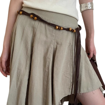 Beco Braided Belt with tassel detail