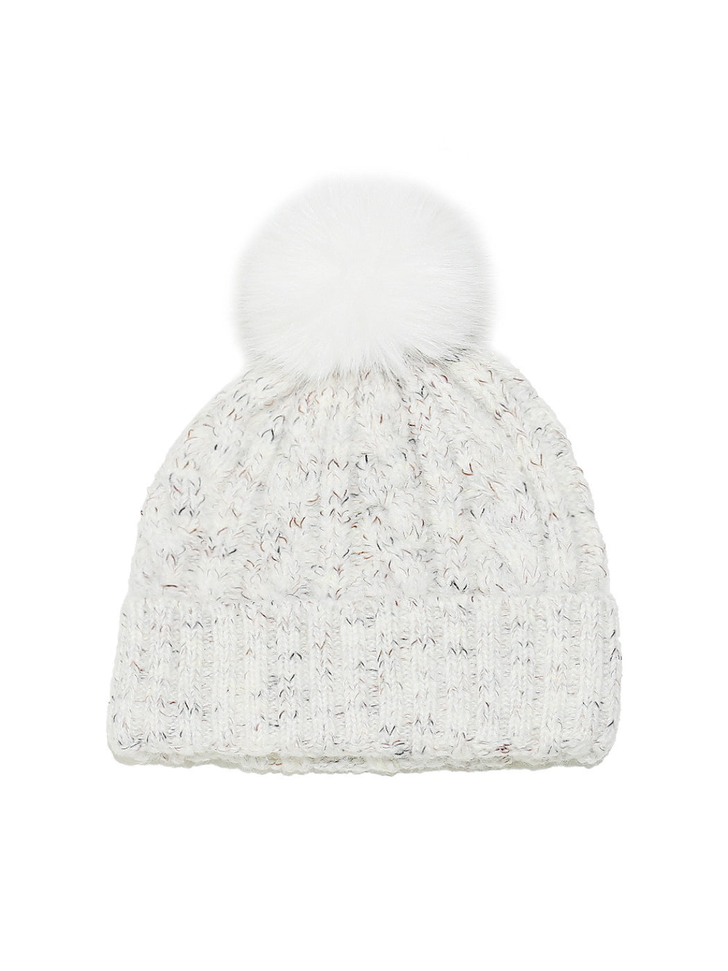 Haila Chunky Knit Pom Pom Beanie