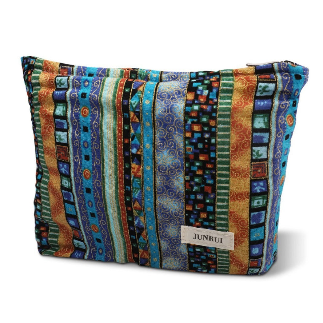 Cosbai - Boho Retro Cosmetic Travel Clutch Pouch