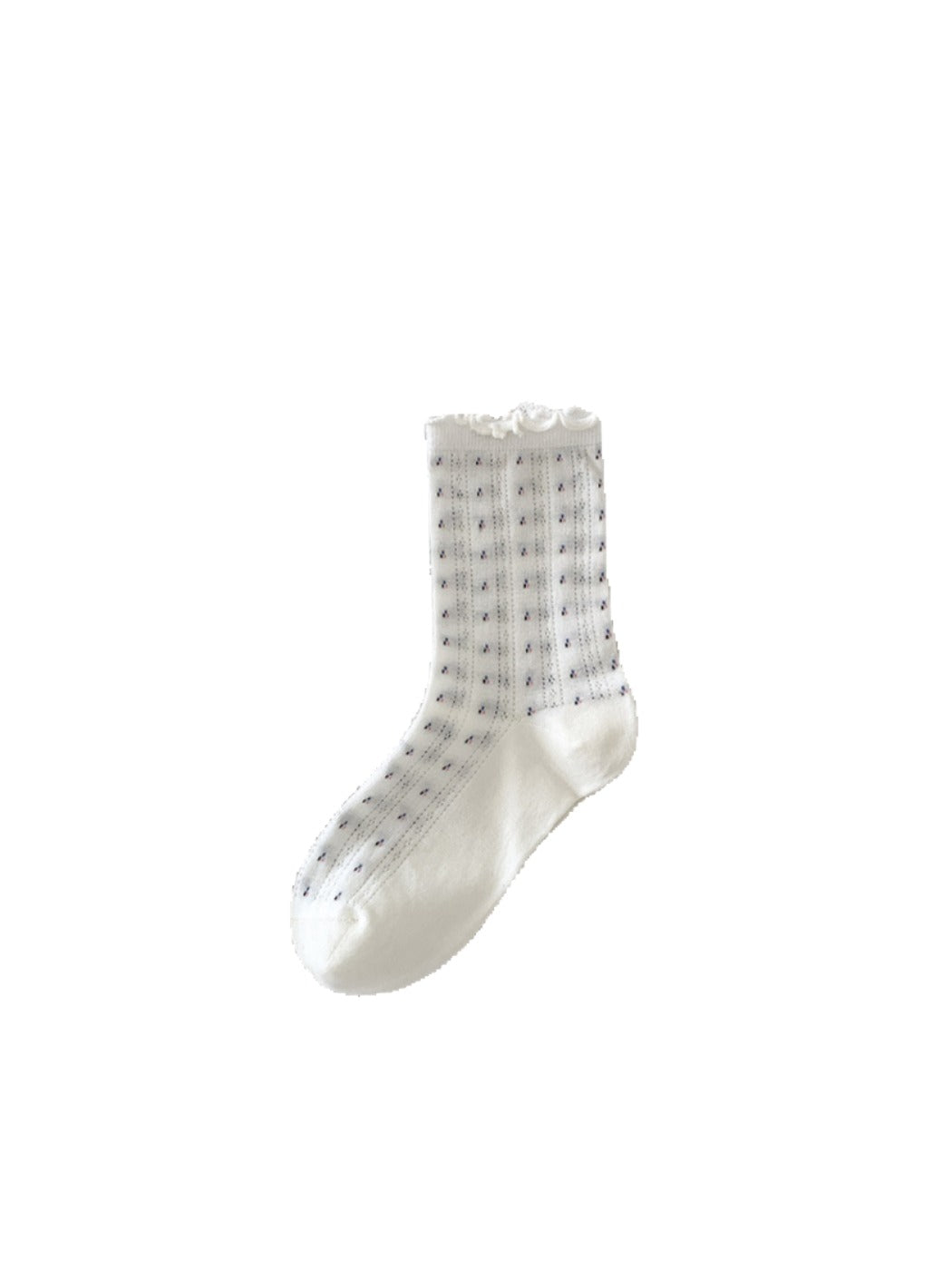 Rufia - Floral Mesh Summer Socks - Feminine & Breezy