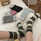 Rufia - Striped Mid-Calf Thermal Socks