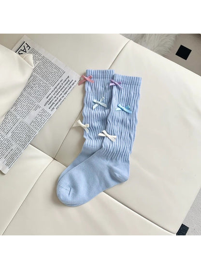 Rufia - Mini Ribbon Bow Crew Socks product image 6