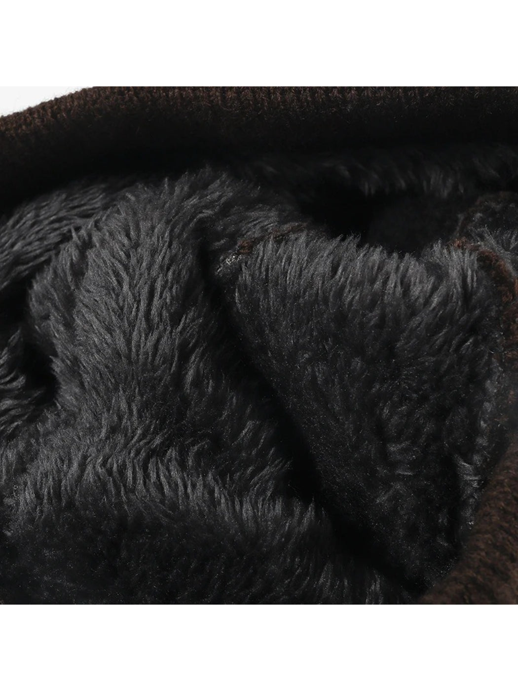 Haila - Contrast Dash Fleece-Lined Knit Beanie