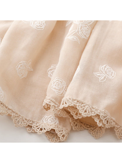 Scarvii – Soft Rose Pattern Light Layer Scarf