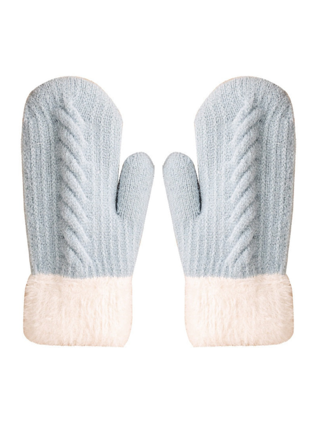 Gloving – Winter Thick Knit Mitten