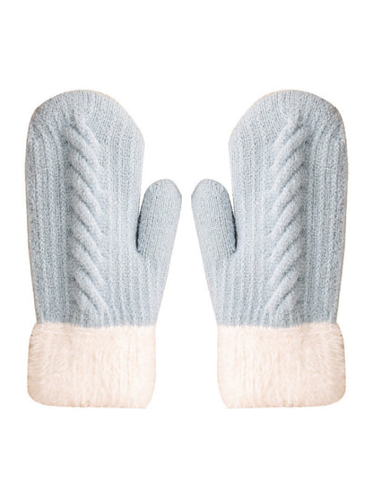 Gloving – Winter Thick Knit Mitten