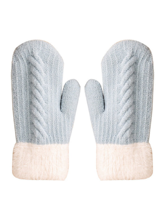 Gloving – Winter Thick Knit Mitten