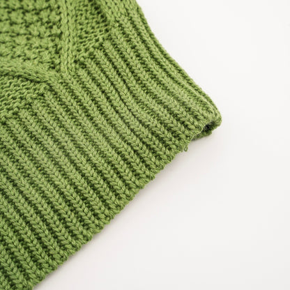 Vesty - Solid Color Knit Vest – Versatile & Stylish
