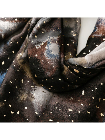Scarvii - Modern Abstract Speckle Pattern Scarf