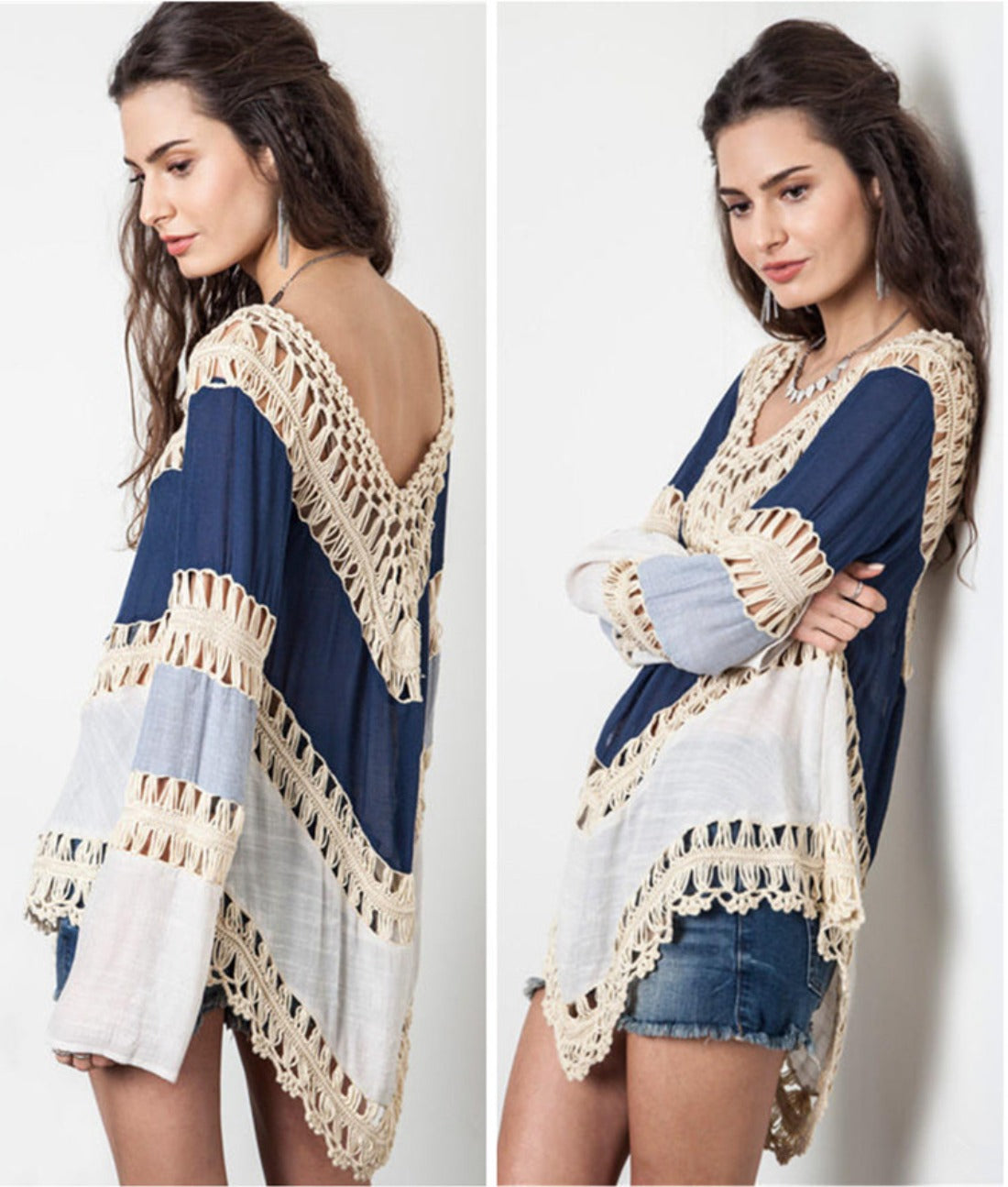 Crosa - Bohemian Loose Beach Cover-Up