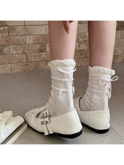 Rufia - Sweet Lace Trim Crew Socks product image 3