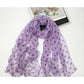 Scarvii - Polka Dot Scarf -  Classic & Versatile