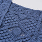 Crosa vintage crochet camisole tank top displayed on hanger