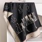 Scarvii – Cute Cat Pattern Winter Scarf & Shawl