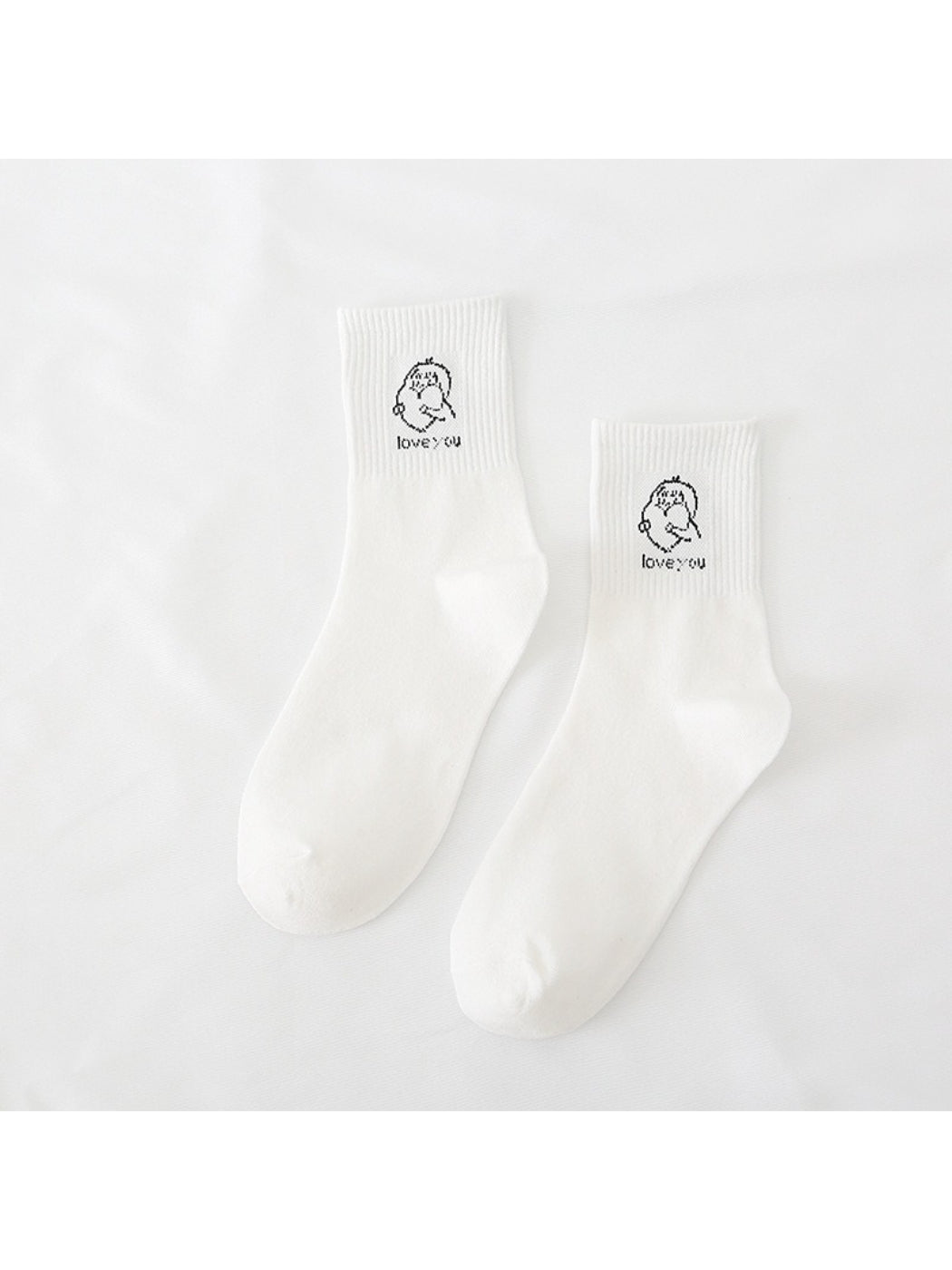 Rufia - Mood Words Embroidered Crew Socks product image 5