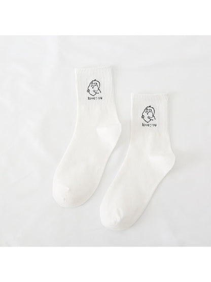 Rufia - Mood Words Embroidered Crew Socks product image 5