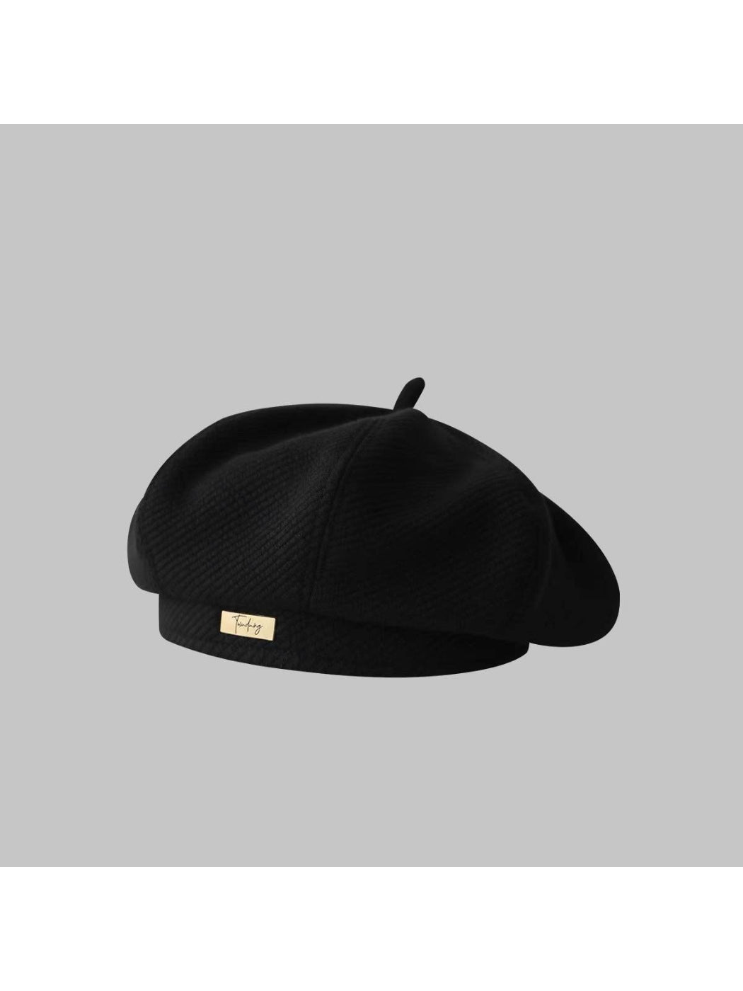 Haila - Minimal Soft Textured Classic Beret
