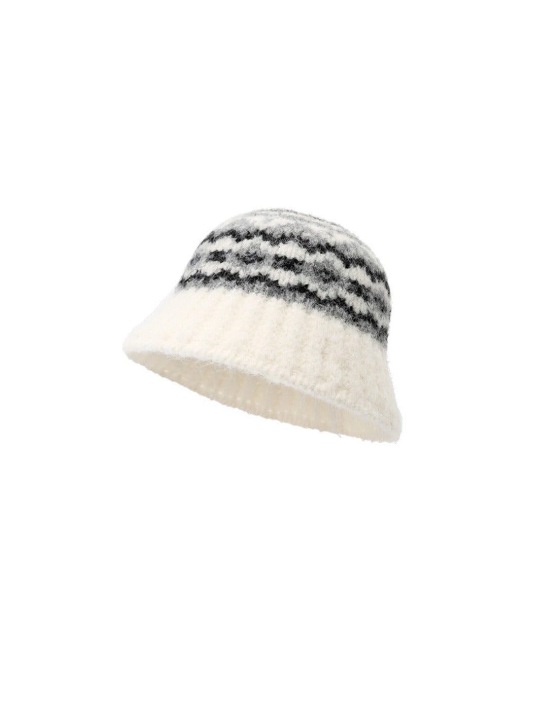 Haila - Winter Knitted Bucket Hat for Women