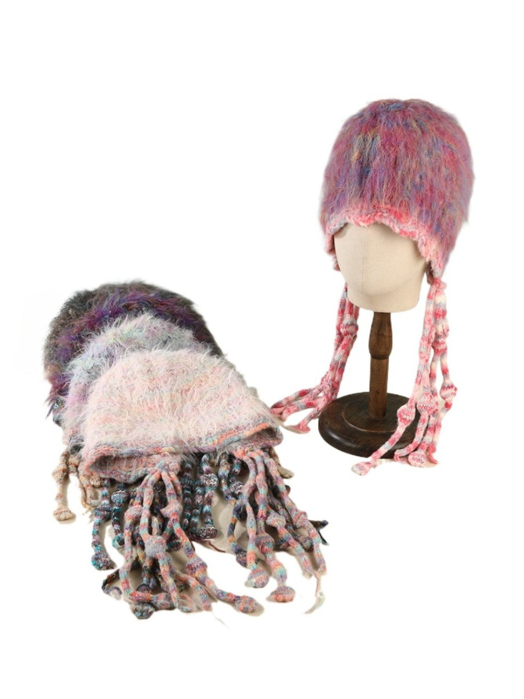 Haila - Color Stripe Knitted Beanie