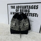 Cosbai - Knitted Shoulder Bag with Retro Style Featuring Drawstrings