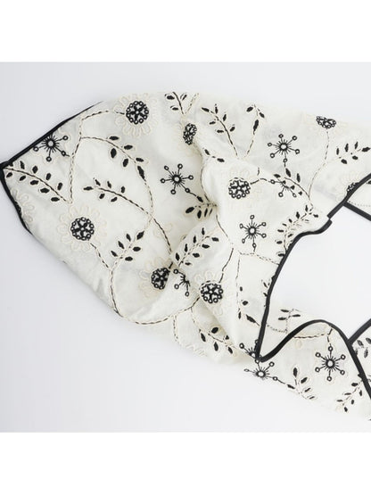 Scarvii - Boho Floral Embroidery Headscarf